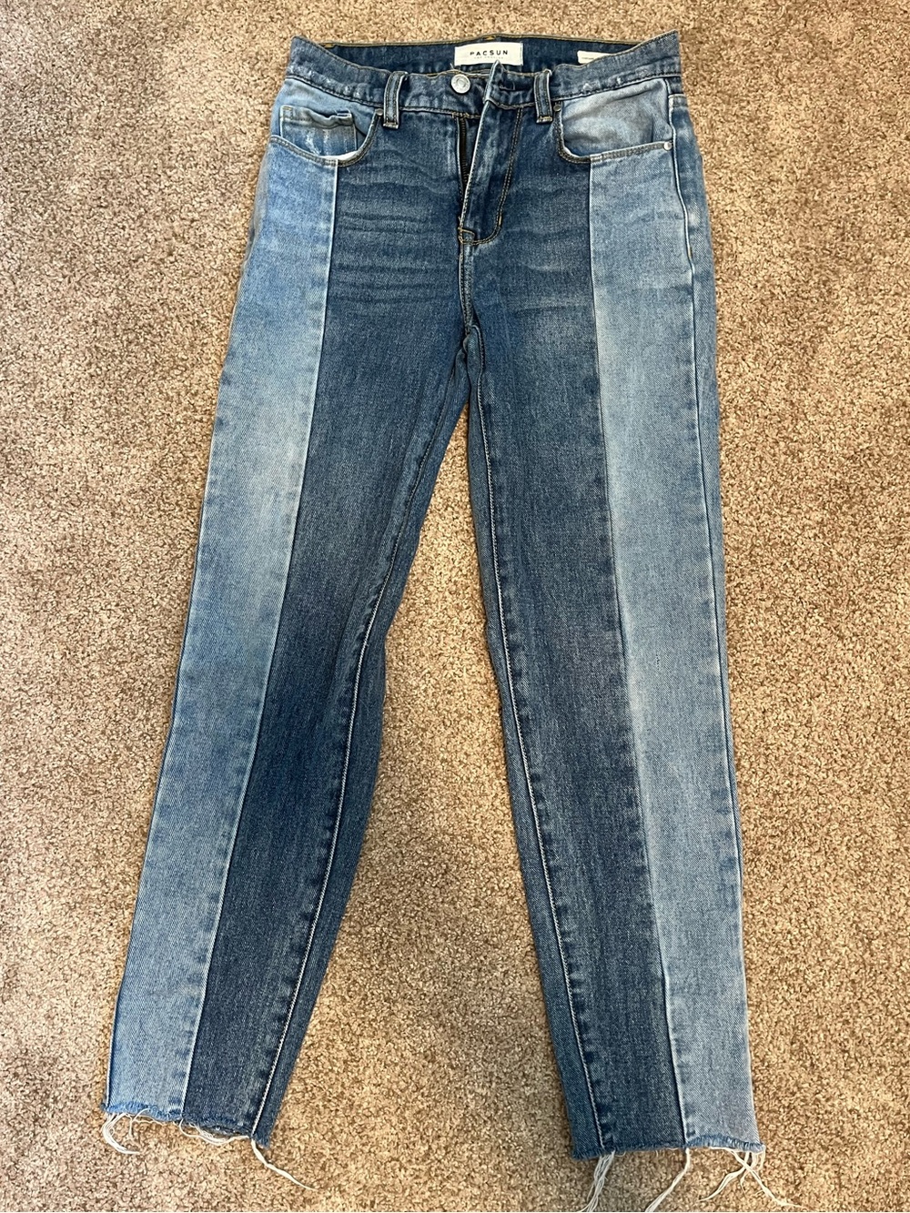Pacsun vintage style 2 tone jeans